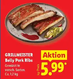 Lidl GRILLMEISTER Belly Pork Ribs Angebot