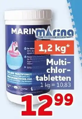 CENTERSHOP Marina Multi-chlor-tabletten Angebot