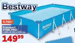 CENTERSHOP Bestway Framepool STEEL PRO Angebot