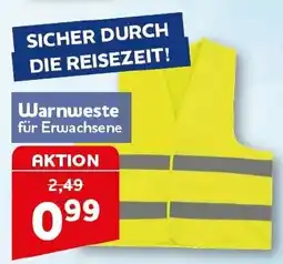 CENTERSHOP Warnweste für Erwachsene Angebot
