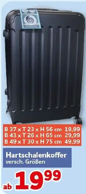 CENTERSHOP Hartschalenkoffer Angebot