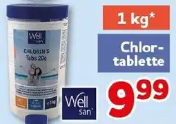CENTERSHOP Well san Chlorin S Tabs 20g Angebot