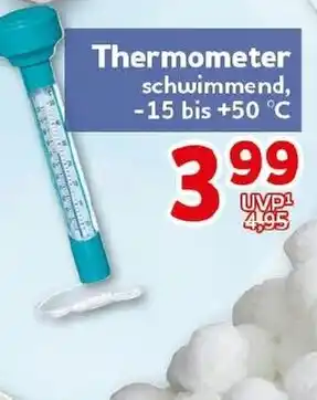 Thermometer, schwimmend