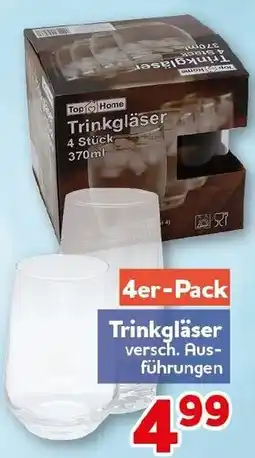 CENTERSHOP Top&Home Trinkgläser Angebot