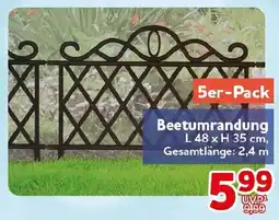 CENTERSHOP Beetumrandung Angebot