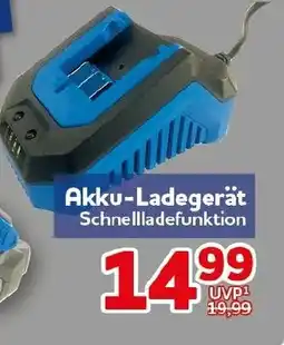 CENTERSHOP Akku-Ladegerät Schnellladefunktion Angebot