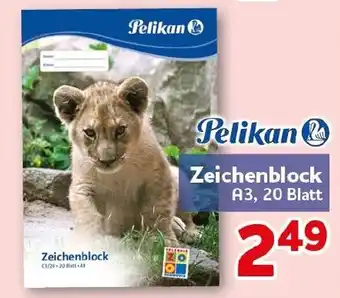CENTERSHOP Pelikan Zeichenblock Angebot