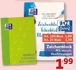 CENTERSHOP Zeichenblock Oxford Angebot