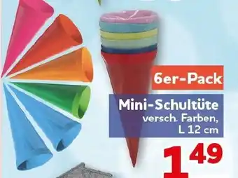 CENTERSHOP Mini-Schultüte Angebot