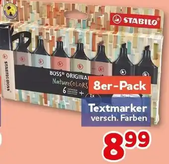 CENTERSHOP STABILO BOSS ORIGINAL NatureColors Textmarker Angebot