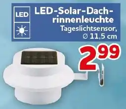 CENTERSHOP LED-Solar-Dach-rinnenleuchte Angebot