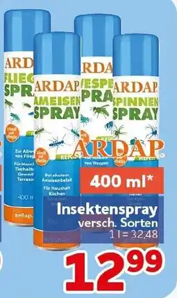 CENTERSHOP ARDAP Insektenspray Angebot