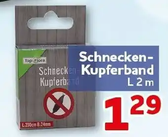 CENTERSHOP Top-Flora Schnecken-Kupferband Angebot