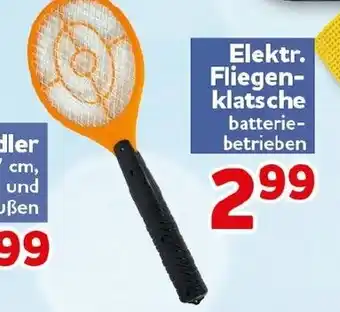 CENTERSHOP Elektr. Fliegenklatsche Angebot
