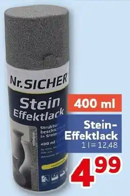 CENTERSHOP Nr.SICHER Stein Effektlack Angebot
