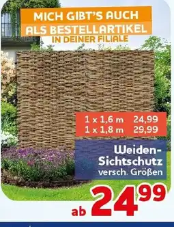 CENTERSHOP Weiden-Sichtschutz Angebot
