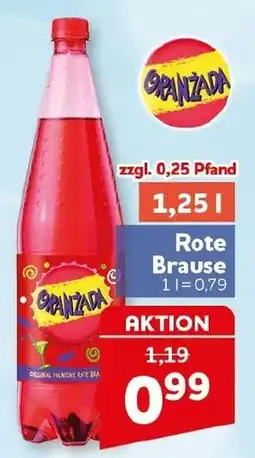 CENTERSHOP ORANZADA Rote Brause Angebot