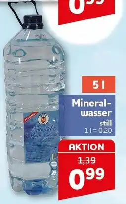 CENTERSHOP Naturliches Mineralwasser Angebot