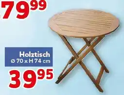 CENTERSHOP Holztisch Angebot