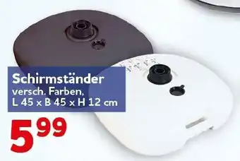 CENTERSHOP Schirmständer Angebot