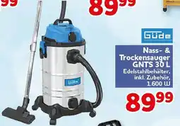 CENTERSHOP Güde Nass- & Trockensauger GNTS 30 L Angebot