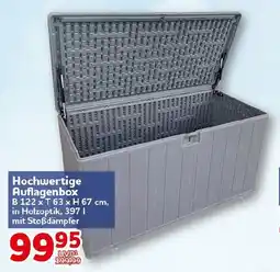 CENTERSHOP Hochwertige Auflagenbox Angebot