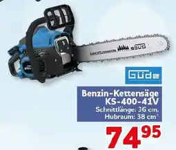 CENTERSHOP Güde Benzin-Kettensäge KS-400-41V Angebot