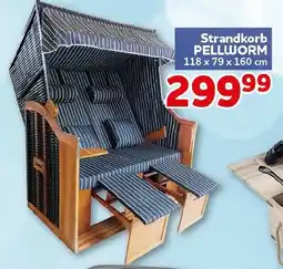 CENTERSHOP Strandkorb PELLWORM Angebot