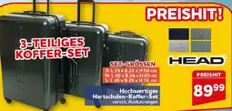 CENTERSHOP 3-TEILIGES KOFFER-SET HEAD Angebot