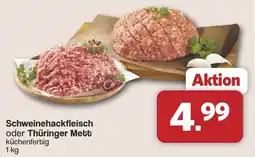 Famila Nord West Schweinehackfleisch oder Thüringer Mett Angebot