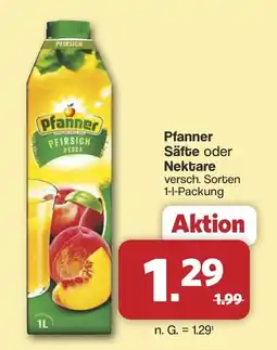 Famila Nord West Pfanner Pfirsich Angebot