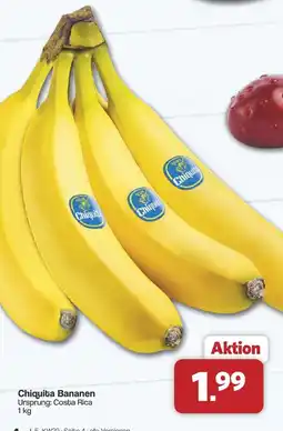 Famila Nord West Chiquita Bananen Angebot
