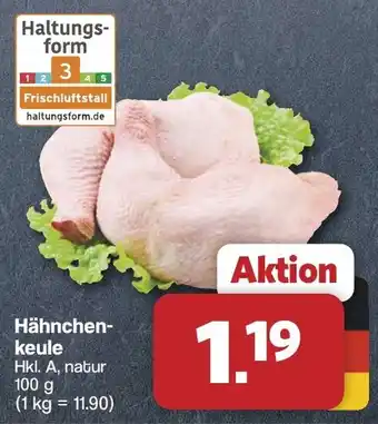 Famila Nord West Hähnchen-keule Hkl. A, natur Angebot