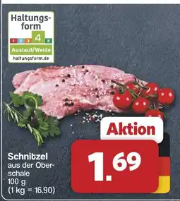 Famila Nord West Schnitzel aus der Ober-schale Angebot