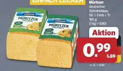 Famila Nord West Milram Müritzer Schnittkäse Angebot