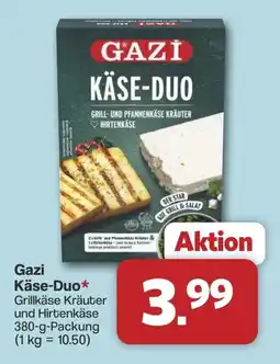 Famila Nord West Gazi Käse-Duo Grillkäse Kräuter und Hirtenkäse Angebot