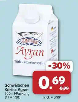 Famila Nord West Schwälbchen Körfez Ayran Angebot