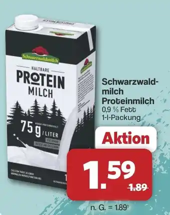 Famila Nord West Schwarzwaldmilch Proteinmilch Angebot