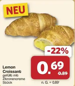 Famila Nord West Lemon Croissant Angebot