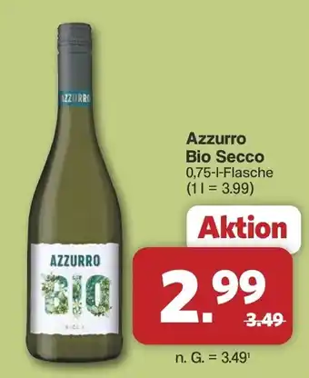 Famila Nord West Azzurro Bio Secco Angebot