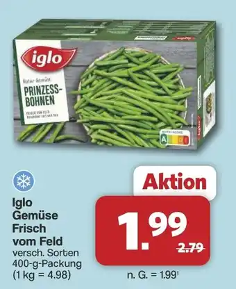 Famila Nord West Iglo Gemüse Frisch vom Feld Angebot