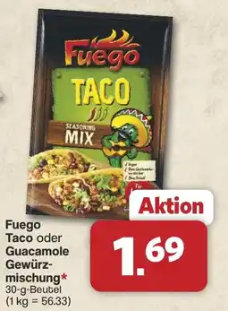 Famila Nord West Fuego Taco oder Guacamole Gewürzmischung Angebot