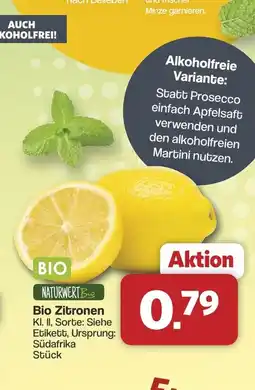 Famila Nord West NATURWERT Bio Bio Zitronen Angebot