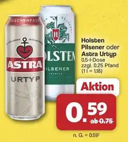 Famila Nord West Holsten Pilsener oder Astra Urtyp Angebot