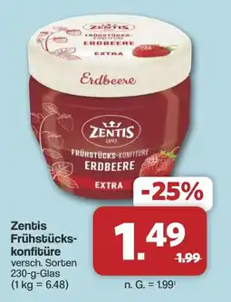 Famila Nord West Zentis Frühstücks-konfitüre Erdbeere Angebot