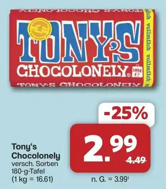 Famila Nord West Tony's Chocolonely Angebot