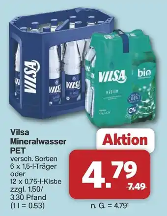 Famila Nord West Vilsa Mineralwasser PET Angebot