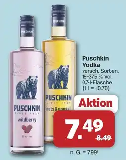 Famila Nord West Puschkin Vodka Angebot
