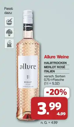 Famila Nord West Allure Weine MERLOT ROSÉ Angebot