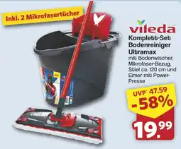Famila Nord West vileda Komplett-Set Bodenreiniger Ultramax Angebot